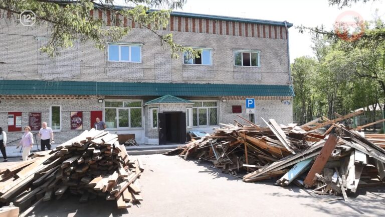 Строители активно трудятся в посёлке Тимирязевском