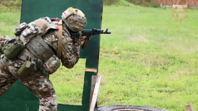 Дальневосточные военные провели армейские тренировки на полигоне «Сергеевский»