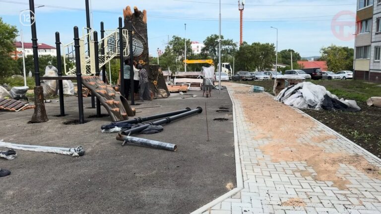 🚧 Замена отопления в театре драмы задерживается, а новый сквер на Промышленной почти готов