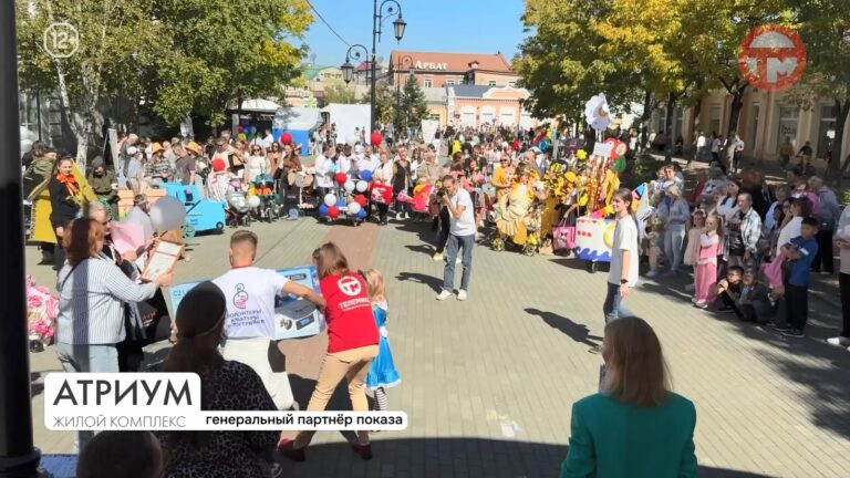 В Уссурийске прошёл яркий семейный праздник — фестиваль «Детская территория»