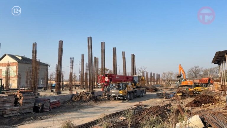 ✅ В городке Воздвиженский проинспектировали строительство школы