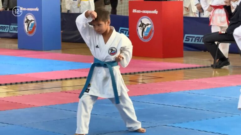 🥋 Соревнование по карате среди юных воспитанников спортивной школы «Рекорд» прошло в СК «Локомотив»