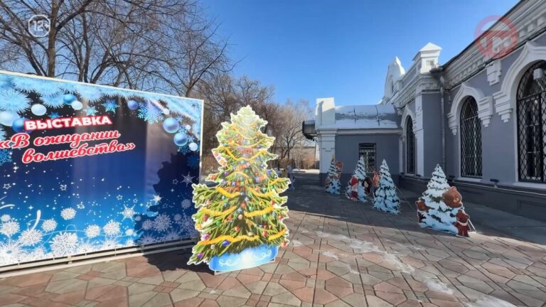 🎄 В уссурийском музее открылась интерактивная новогодняя выставка «В ожидании волшебства»