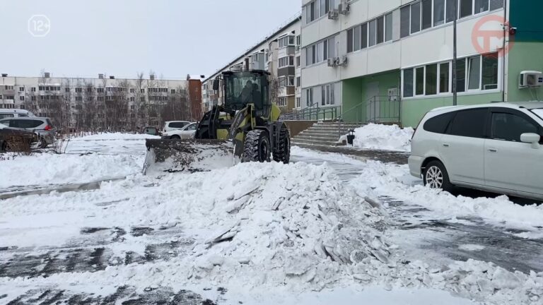❄️ Более 400 многоквартирных домов очистили от снега в Уссурийске