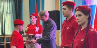 ✅ Торжественная церемония принятия юнармейской присяги прошла в Уссурийске