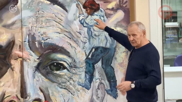 👨‍🎨 Персональная выставка Сергея Чурсина открылась в Доме художников