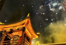 🏮 В приграничном Хунчуне отметили праздник красных фонарей