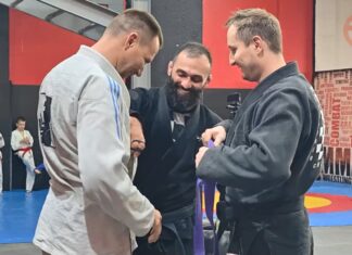 🥋 Мастер-класс от именитого тренера и присвоение новых поясов