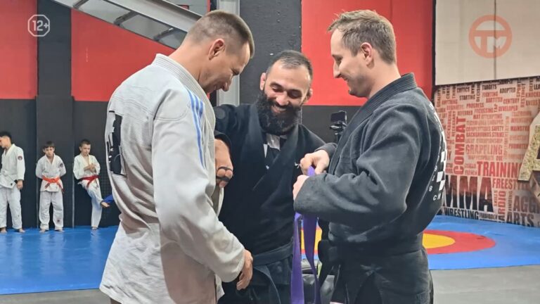 🥋 Мастер-класс от именитого тренера и присвоение новых поясов