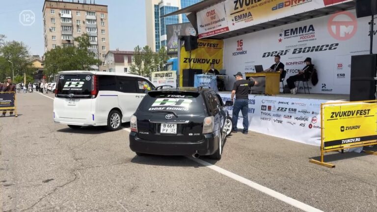 ✔️ Шоу на колёсах: в Уссурийске прошёл фестиваль автозвука и тюнинга
