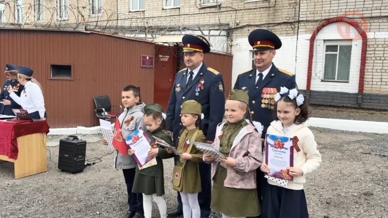 ✔️ Торжественным собранием на территории ИК № 41 отметили День Победы в Уссурийске