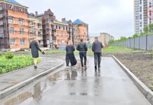✔️ Капитальный ремонт музея и строительство детского сада проверил глава округа Евгений Корж