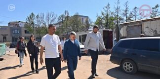 ✔️ Объекты благоустройства и строительства проверил глава округа Евгений Корж