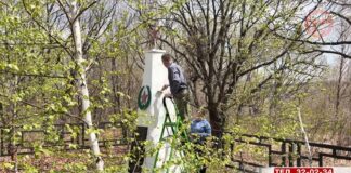 ✔️ Памятник советским воинам в Корфовке привели в порядок