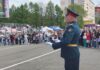 🎶 Инструментальная акция «Ритм Победы!» прошла на центральной площади
