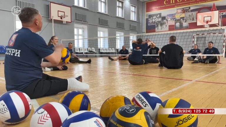 🏐 Тренировки единственной в Приморье команды по адаптивному волейболу проходят в Уссурийске