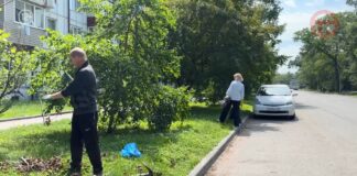 ✔️ На масштабную уборку города вышли работники администрации округа