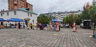 ✔️ Праздник устроили у храма Николая Чудотворца в Уссурийске