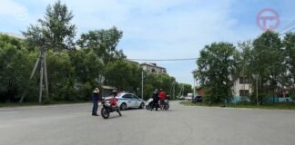 ✔️ В Уссурийске прошёл масштабный рейд по мотоциклистам