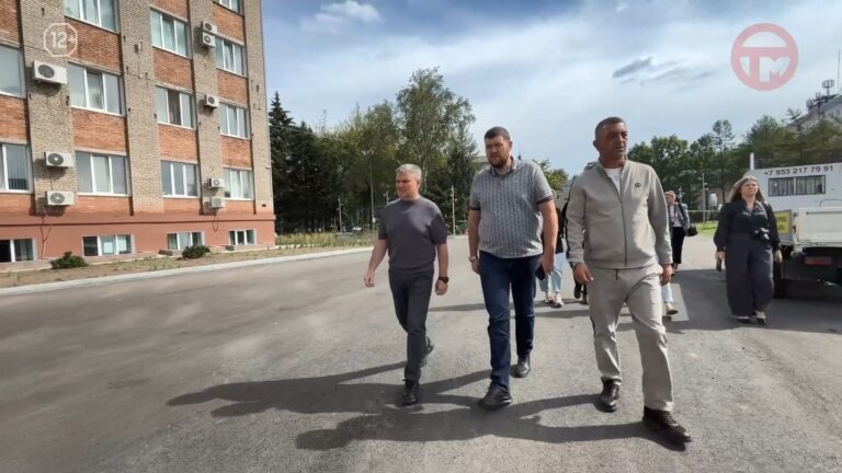 ✔️ Почти готовы. Ремонт центральной площади Уссурийска и городского парка практически завершён