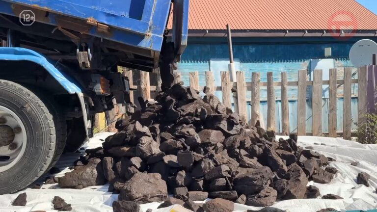 ✔️ В округе семьям участников СВО оперативно доставляют бесплатный уголь и дрова