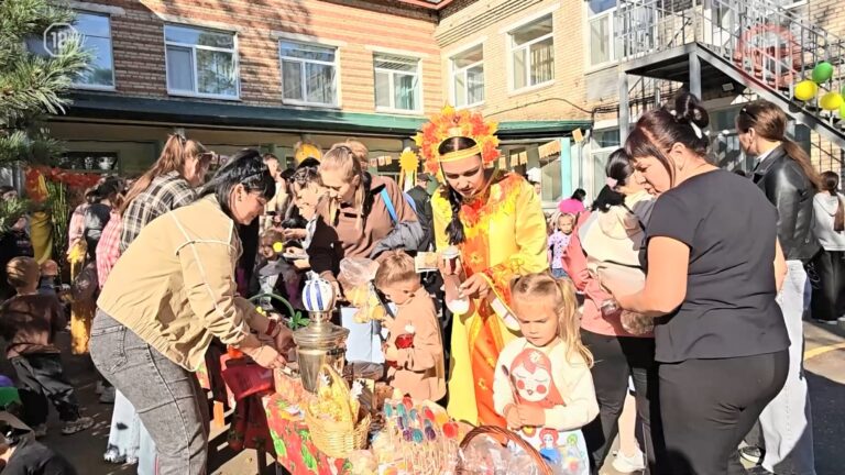 ✔️ Осенняя ярмарка в честь Дня урожая прошла в 83-м детском саду городка Воздвиженского