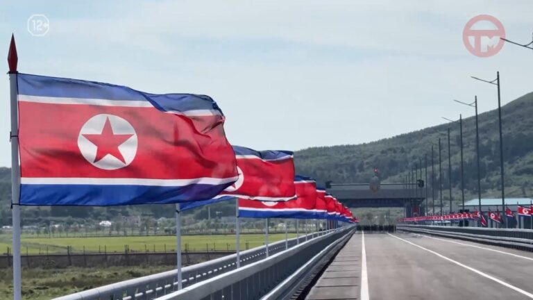 🇷🇺 Завершено строительство автомобильного моста через реку Туманную! 🇰🇵