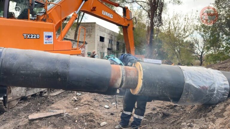 ✔️ Более ста метров новой теплотрассы появится на одном из участков магистрали ГВС